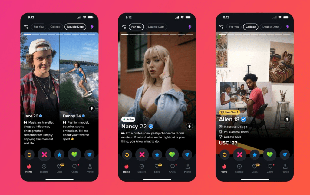 Tinder Introduces New Modes for Enhanced User Engagement